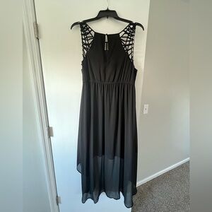 Sleeveless high low dress